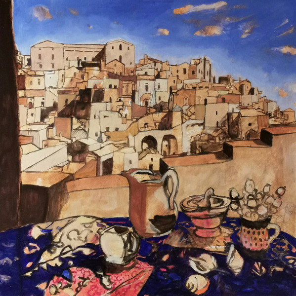 matera 10 - 100x100 - technique mixte